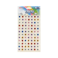 Dżety samoprzylepne perły kwadraty Brewis DS88