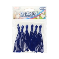 Frędzelki - chwosty ozdobne niebieskie 8cm Brewis - 6szt.