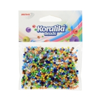 Koraliki akrylowe 3.5mm mix 30g Brewis KZ9