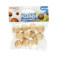 Kulki drewniane 20mm (12) Brewis KDN6