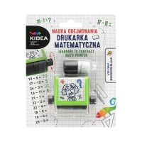Drukarka matematyczna nauka odejmowania Kidea