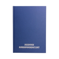 Książka korespondencyjna A4/200 granatowa TO KIN
