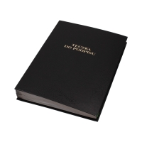 Książka podpis 30k czarna harmonijkowa Barbara