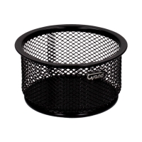 Pojemnik spinacze czarny b/w Vip Grand