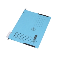 Teczka zawieszkowa A4/boczki niebieska Chic Elba