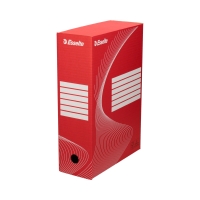 Pudło archiwizacyjne 350x250x100 czerwone Boxy 128422