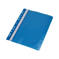 Skoroszyt miękki/perforac A4/PP niebieski PantaPlast 413-003