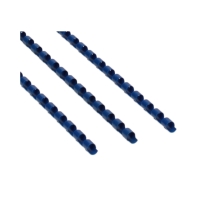 Grzbiet plastikowy 6mm niebieski 25k Argo