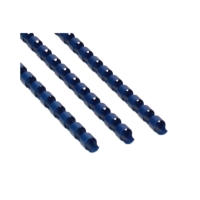 Grzbiet plastikowy 8mm niebieski 45k Argo