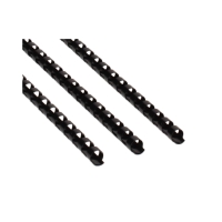 Grzbiet plastikowy 10mm czarny 65k Argo