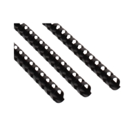 Grzbiet plastikowy 12,5mm czarny 105k Argo