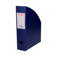 Pojemnik czasopisma 70mm granatowy PCV Biurfol