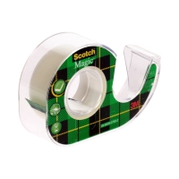 Taśma klejąca 19mmx7.5m przeźroczysta/m +podajnik Scotch