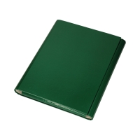 Teczka skrzydłowa rzep zielona 40mm VauPe