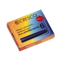 Naboje atramentowe krótkie niebieskie szybkoschnące (6)