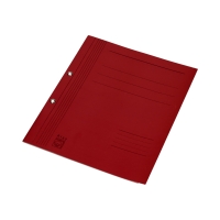 Skoroszyt oczko A4 1/1 czerwony Bigo