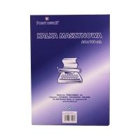 Kalka maszynowa A4 czarna DRect (100)