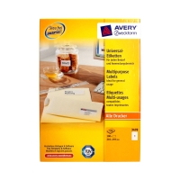 Etykiety uniwersalne 210x297/1 białe Zweckform 3478 (100)