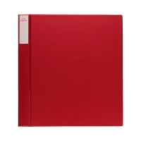 Teczka akta osobowe 3cm/wąsy/blaszk czerwona