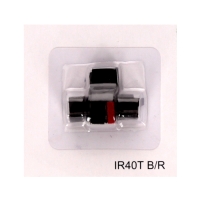 Rolka barwiąca IR40T czerwona/czarna GR745