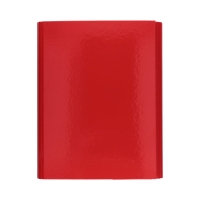 Teczka skrzydłowa rzep czerwona 40mm Caribic