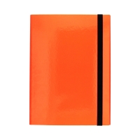 Teczka skrzydłowa gumka pomarańczowa 50mm Caribic