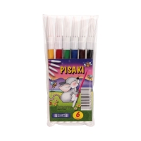 Flamastry 6kol etui Kamet