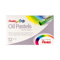 Pastele olejne 12kol Pentel