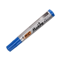 Marker permanentny 1.7mm niebieski okrągły Bic