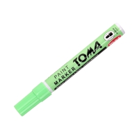 Marker olejowy 2.5mm neon/zielony okrągły Toma TO440