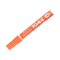 Marker olejowy 2.5mm pomarańczowy okrągły Toma TO40