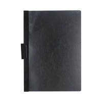 Skoroszyt zaciskowy A4/30k czarny Duraclip