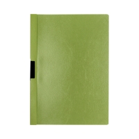 Skoroszyt zaciskowy A4/30k zielony Duraclip