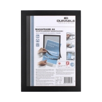 Ramka informacyjna A5 czarna Duraframe samop (2)