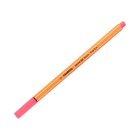 Cienkopis 0.4mm neon/czerwony Point 88/040