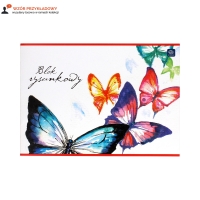 Blok rysunkowy A4/20 biały Interdruk