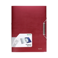 Teczka gumka A4 bordowa 30mm Style Leitz