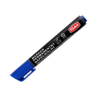 Marker permanentny 1-5mm niebieski ścięty Toma TO221