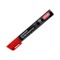 Marker permanentny 1-5mm czerwony ścięty Toma TO221