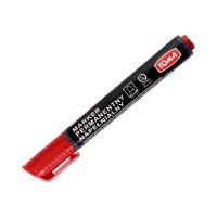 Marker permanentny 1.5mm czerwony okrągły Toma TO222