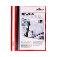 Skoroszyt prezentacyjny A4/PP czerwony Durable