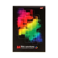 Blok rysunkowy A4/16 kolorowy Strzegom