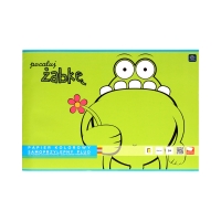 Wycinanka B4 samoprzylepna fluo Interdruk