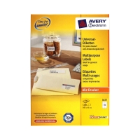 Etykiety uniwersalne 105x41/14 białe Zweckform 3477 (100)