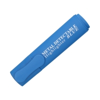 Zakreślacz niebieski wykrywalny detektorem metalu