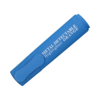 Zakreślacz pomarańczowy wykrywalny detektorem metalu