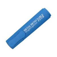 Zakreślacz różowy wykrywalny detektorem metalu