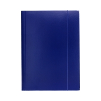 Teczka gumka A4 granatowa lakier Esselte