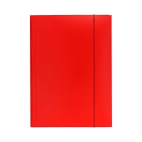 Teczka gumka A4 czerwona lakier Esselte