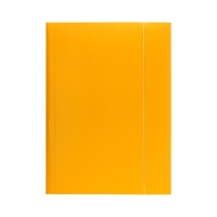 Teczka gumka A4 żółta lakier Esselte